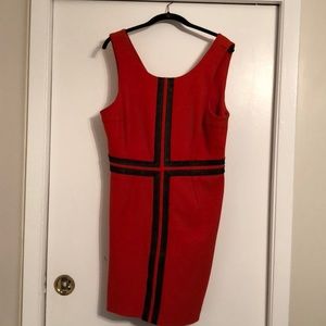 Blood Orange Red Tracy Reese Dress